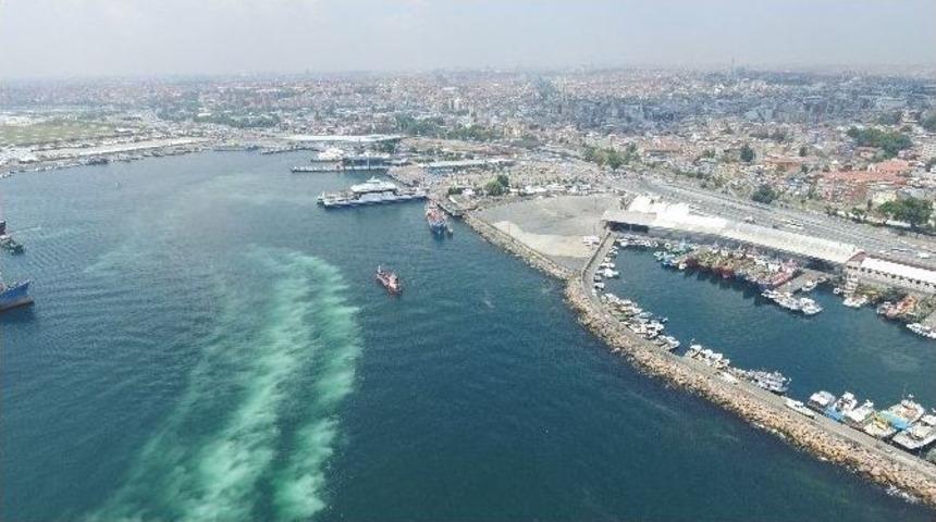 İdo Yenikapı İskelesi&rsquo;ndeki Yoğunluk Havadan G&ouml;r&uuml;nt&uuml;lendi