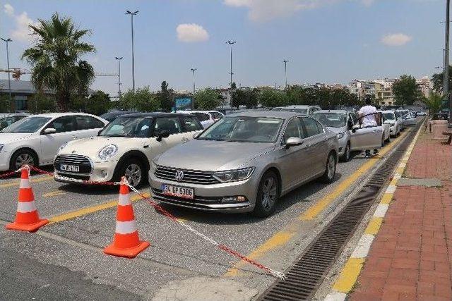 İdo Yenikapı İskelesi’ndeki Yoğunluk Havadan Görüntülendi