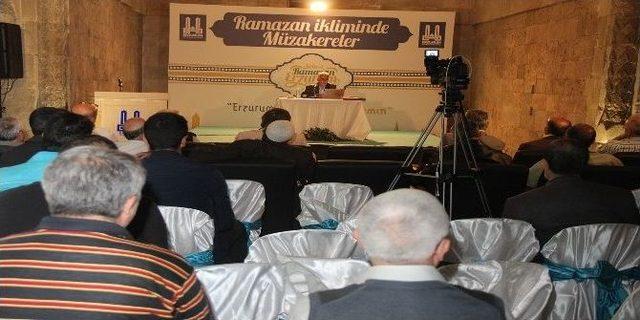 Fidan Erzurum’da Kırklar Meclisi’ni Anlattı