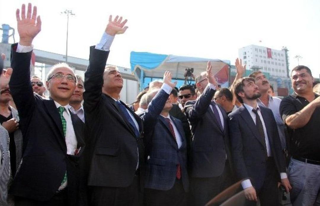 Gazze Yardım Gemisi Mersin&rsquo;den Uğurlandı (2)