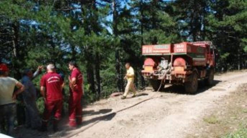 Kazdağları&rsquo;nda Orman Yangını