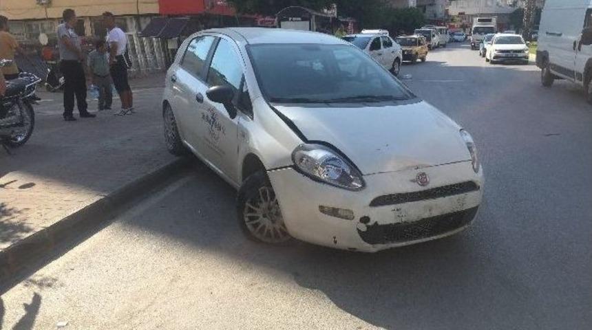 Otomobil Yayaya &Ccedil;arptı: 1 Yaralı