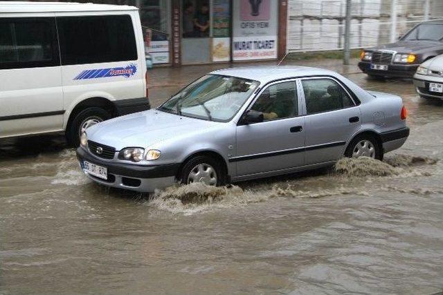 Samsun’da Sağanak Yağış