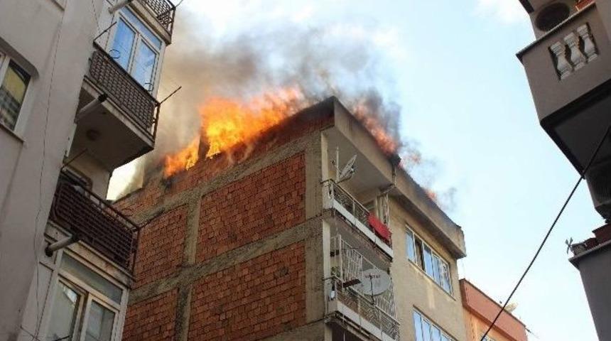 Bursa&rsquo;da İftar Vakti Korkutan Yangın