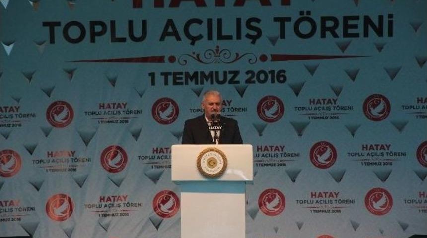 Başbakan Binali Yıldırım Hatay’da
