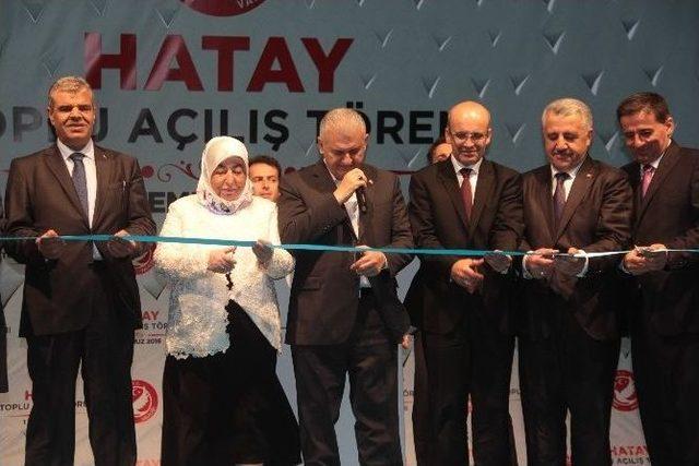 Başbakan Binali Yıldırım Hatay’da