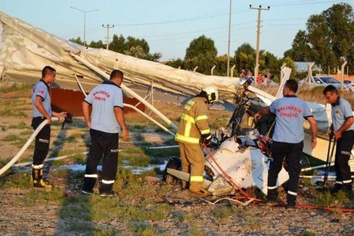 Balıkesir’de Eğitim Uçağı Düştü: 2 Ölü G1