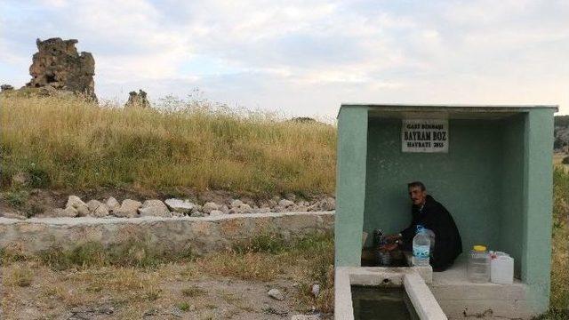 Seyitgazi’deki Çeşmelerden Şifa Akıyor