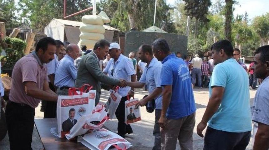 Bayram &Ouml;nlemlerini Tamamlayan Tuna, Personeliyle Bayramlaştı