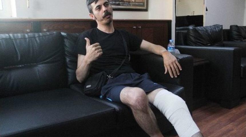 Bombalı Saldırıda Yaralanan Taksici O Anları Anlattı