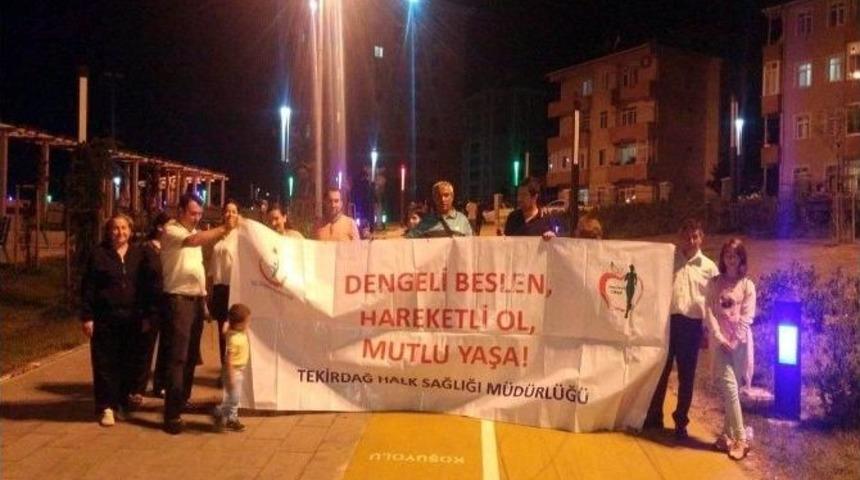 İftar Sonrası Sağlık Y&uuml;r&uuml;y&uuml;ş&uuml;