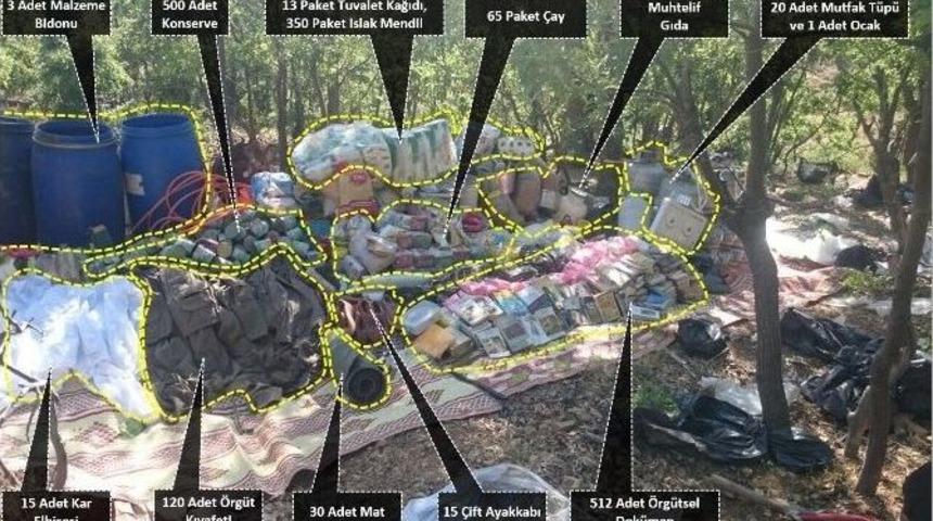 Lice&rsquo;de Pkk&rsquo;nın En B&uuml;y&uuml;k Sığınaklarından Biri Ele Ge&ccedil;irildi