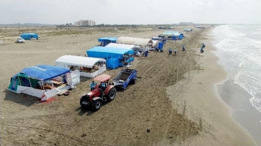 Plajlarda Makineli Temizlik