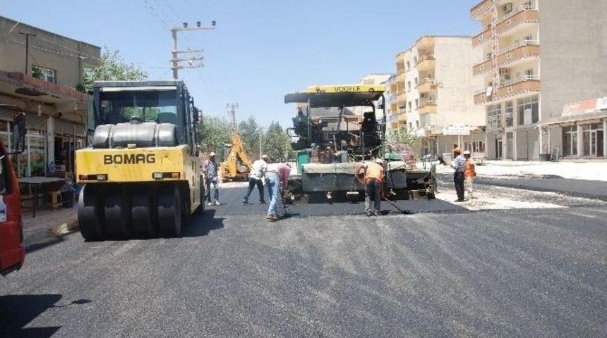 İdil&rsquo;de Asfalt &Ccedil;alışmaları Başladı