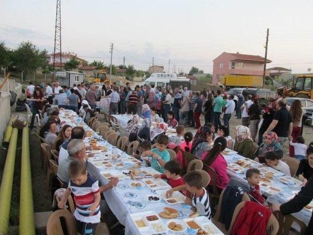 Odunpazarı’ndaki 29 Kırsal Mahallede İftar Sevinci Yaşandı