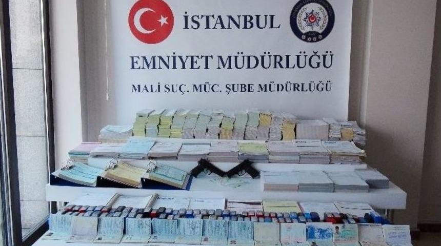 İstanbul&rsquo;da Sahte Fatura Operasyonu