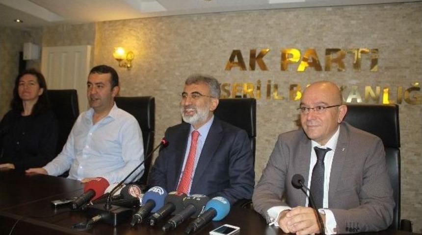 Ak Parti Kayseri Milletvekili Taner Yıldız: