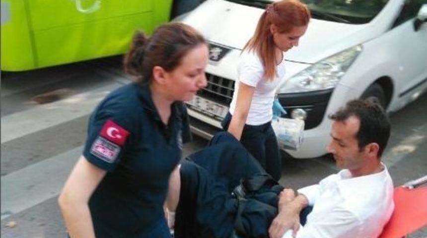 Sahte Biniş Kartını Kabul Etmeyen Otob&uuml;s S&uuml;r&uuml;c&uuml;s&uuml; Bı&ccedil;aklandı