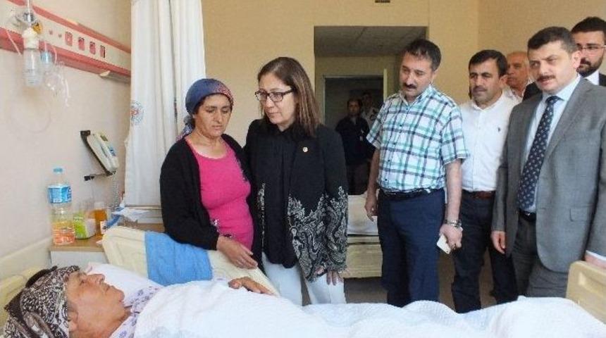 Ceritoğlu Ve Bekiroğlu’ndan Hastane Ziyareti