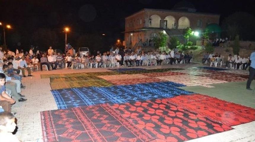 Kahta Belediyesi Hacı Yusuf K&ouml;y&uuml;&rsquo;nde Kadir Gecesi Programı D&uuml;zenledi