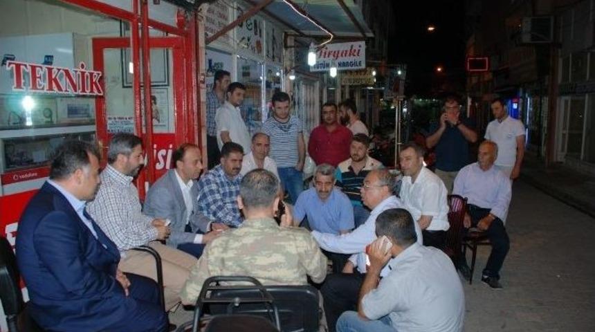 Vali Erin&rsquo;den Esnafa Sahur Ziyareti