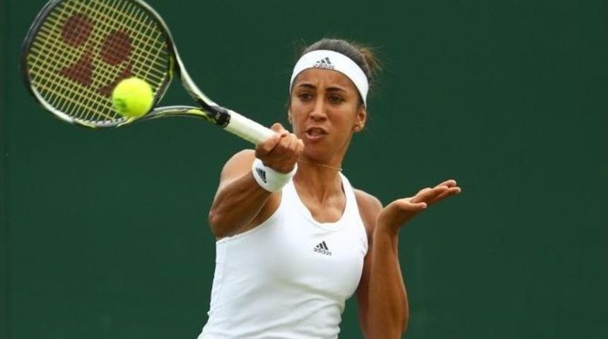 &Ccedil;ağla B&uuml;y&uuml;kak&ccedil;ay, Wimbledon Tenis Turnuvası&rsquo;na Veda Etti