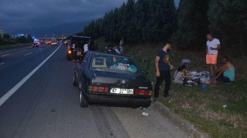 Oru&ccedil;larını Emniyet Şeridinde A&ccedil;tılar