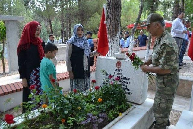 Osmaniye’de Şehitlik Ziyareti