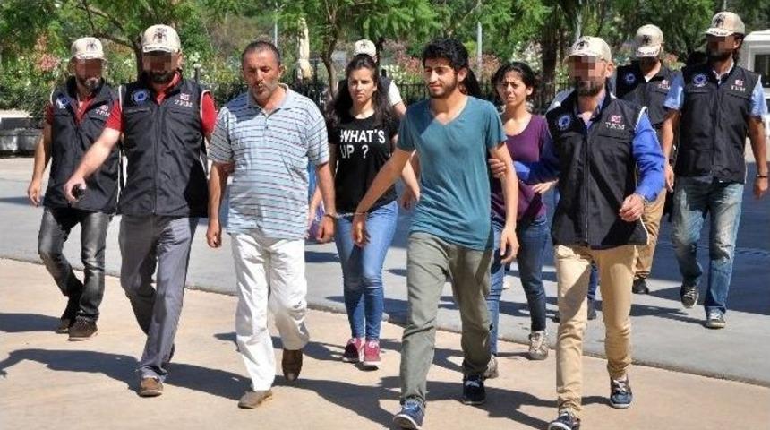 Antalya&rsquo;da Ter&ouml;r Zanlıları Adliyede