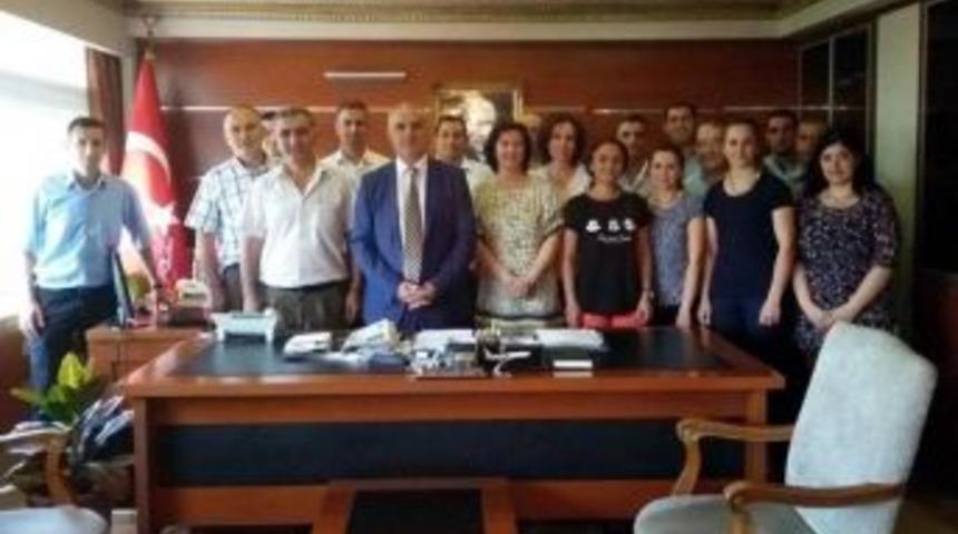 Kaymakam Kılı&ccedil; Kurum &Ccedil;alışanlarıyla Bayramlaştı