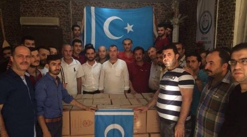 Kur&rsquo;an&rsquo;a Hizmet Derneği&rsquo;nden T&uuml;rkmen M&uuml;ltecilere Ramazan Yardımı