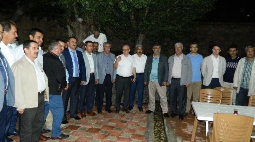 B&uuml;y&uuml;kşehir Belediyesi Ve Maski Daire Başkanları İftarda Bir Araya Geldi