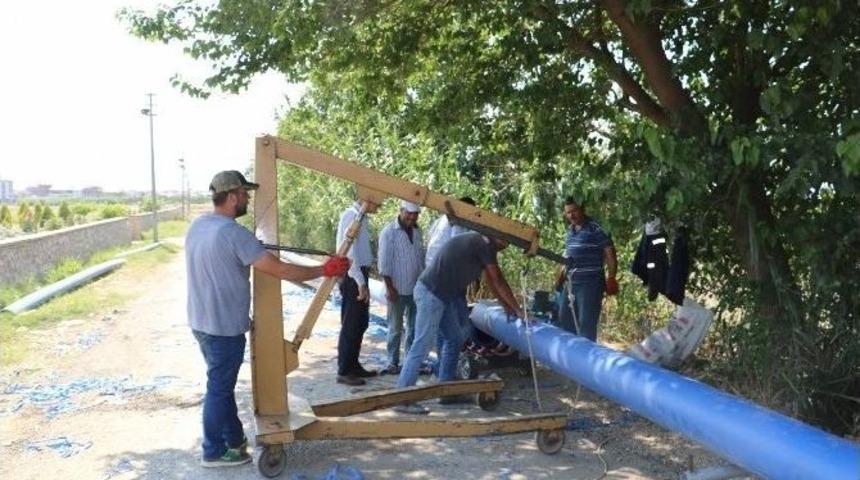 Maski Turgutlu&rsquo;da 5 Bin Metrekarelik Hat D&ouml;şedi