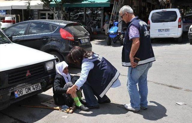 Zabıtadan Dilenci Operasyonu