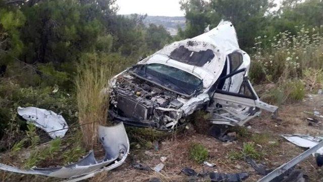 Antalya’da Trafik Kazası: 2 Yaralı