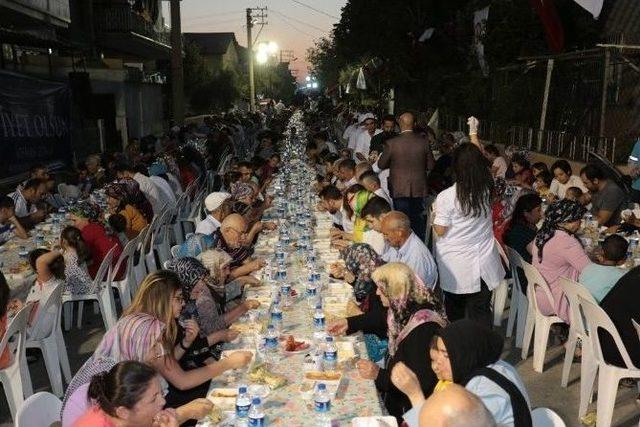 Sevindik Mahallesi İftar Yemeğinde Bir Araya Geldi