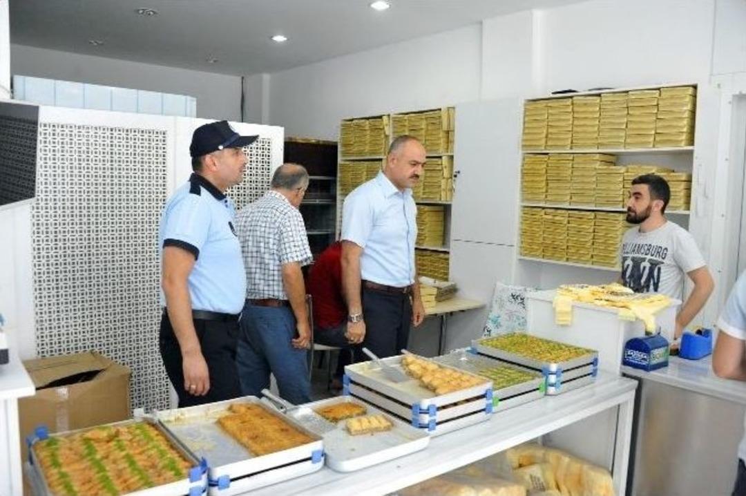 Bayramlık Tatlılara Zabıta Denetimi