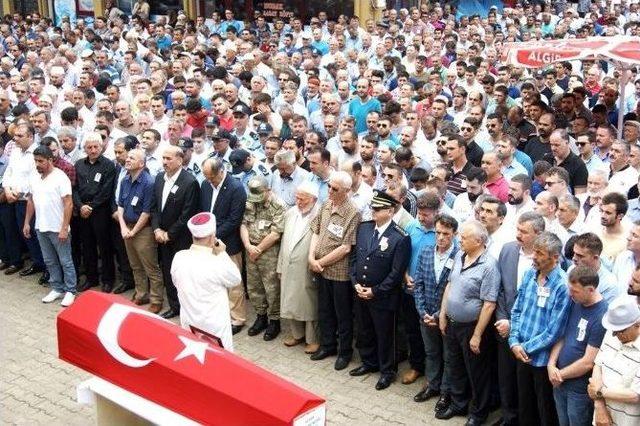 Şehit Polis Memuru Soner Boz Dualarla Son Yolculuğuna Uğurladı