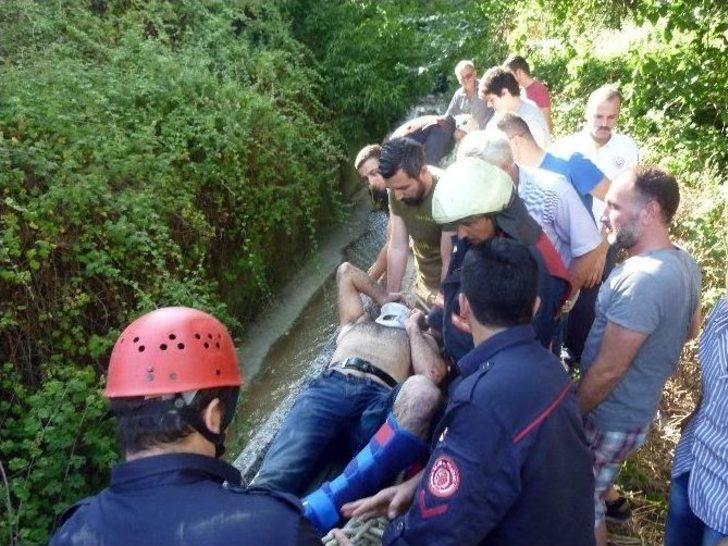 Kız Meselesi Yüzünden Çıkan Kavgada Dere Yatağına Atıldı G4