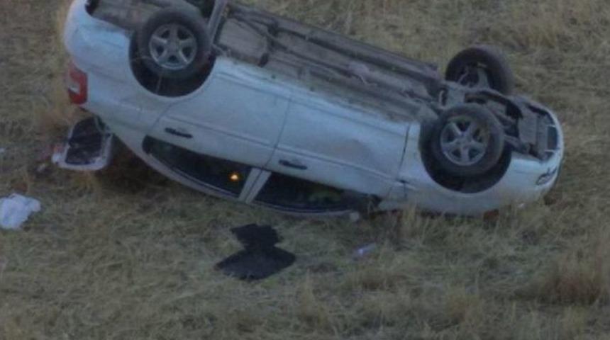 Bayramlaşmaya Giderken Otomobil Takla Attı: 6 Yaralı