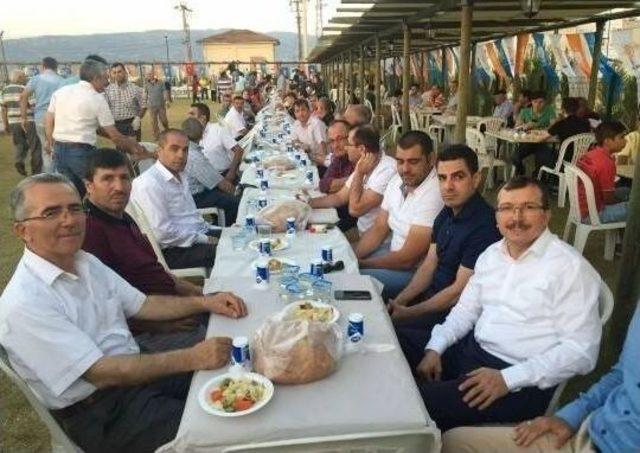 Sarıgöl’de Son Toplu İftar Ak Parti’den