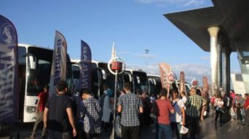 Terminalde Bayram Yoğunluğu