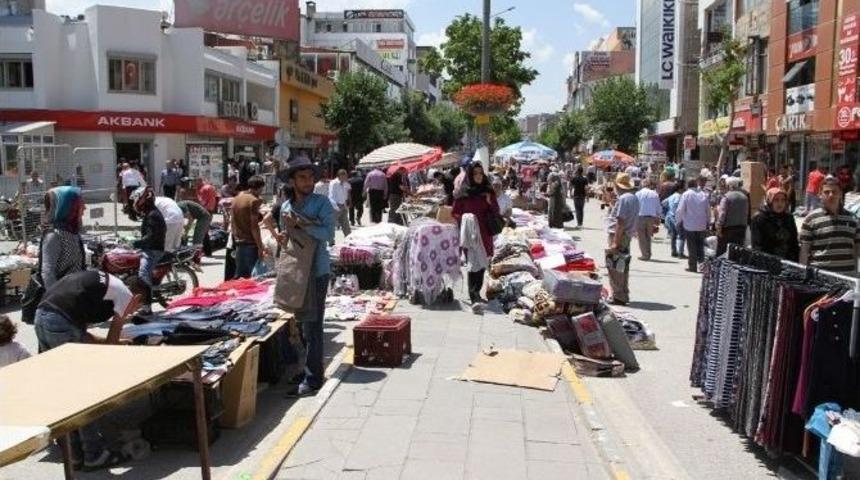Van&rsquo;da Bayram Alışverişi