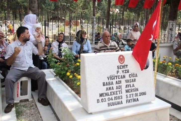 Mersin Şehitliği’nde Anaların Gözyaşı Dinmedi G4