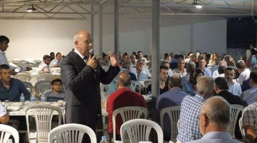 Milletvekili Doğup B&uuml;y&uuml;d&uuml;ğ&uuml; Mahalleye İftar Verdi