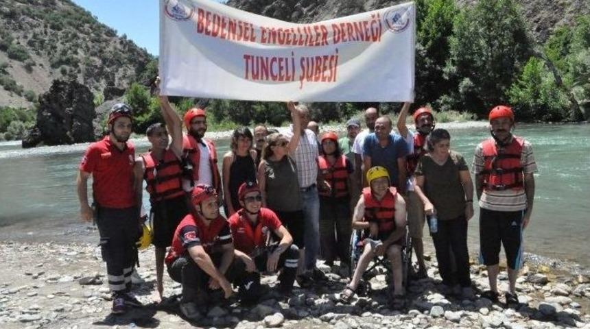 Rafting &lsquo;engel&rsquo; Tanımadı