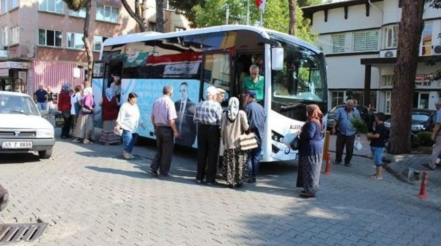 Alaşehir Belediyesi’nden Mezarlıklara Ücretsiz Servis