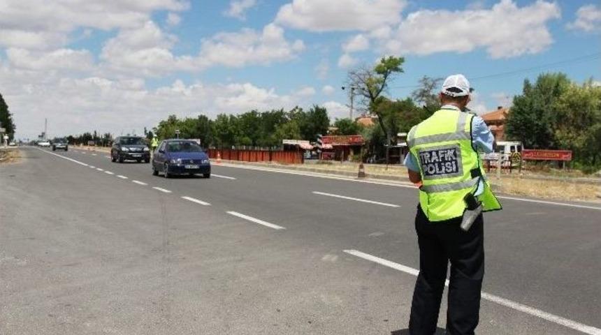 Aksaray&rsquo;da Bayram Trafiği Denetimi