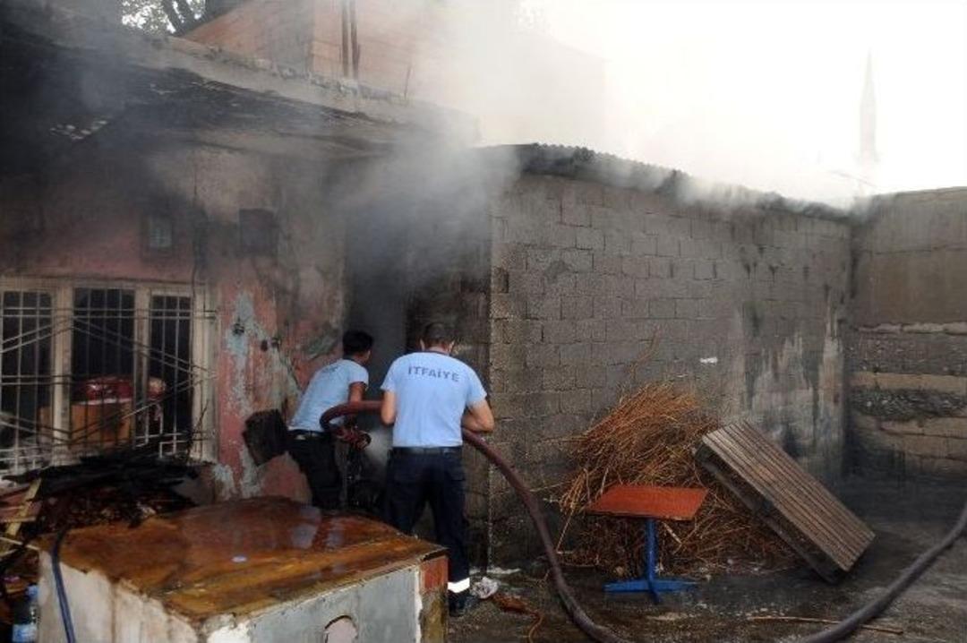 Cizre&rsquo;de İftar Vakti Yangın Paniği