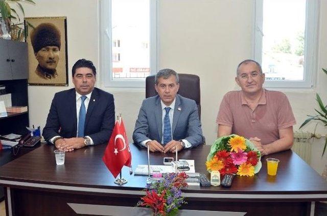 Chp Foça İlçe Örgütünde Bayramlaşma